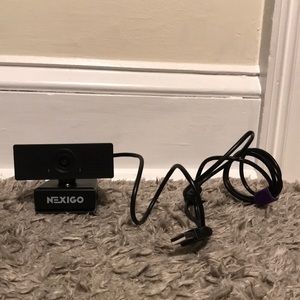 Black Adjustable Nexigo Webcam